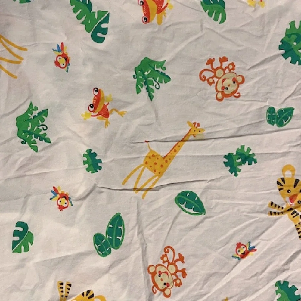 Zoo Animals Fitted Crib Sheet Fisher‎ Price